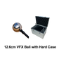 12.6CM single VFX Ball half mirror and half grey ball