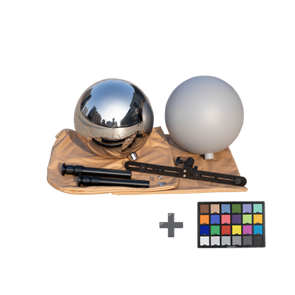 Fast delivery 25CM VFX  hdri grey ball kit
