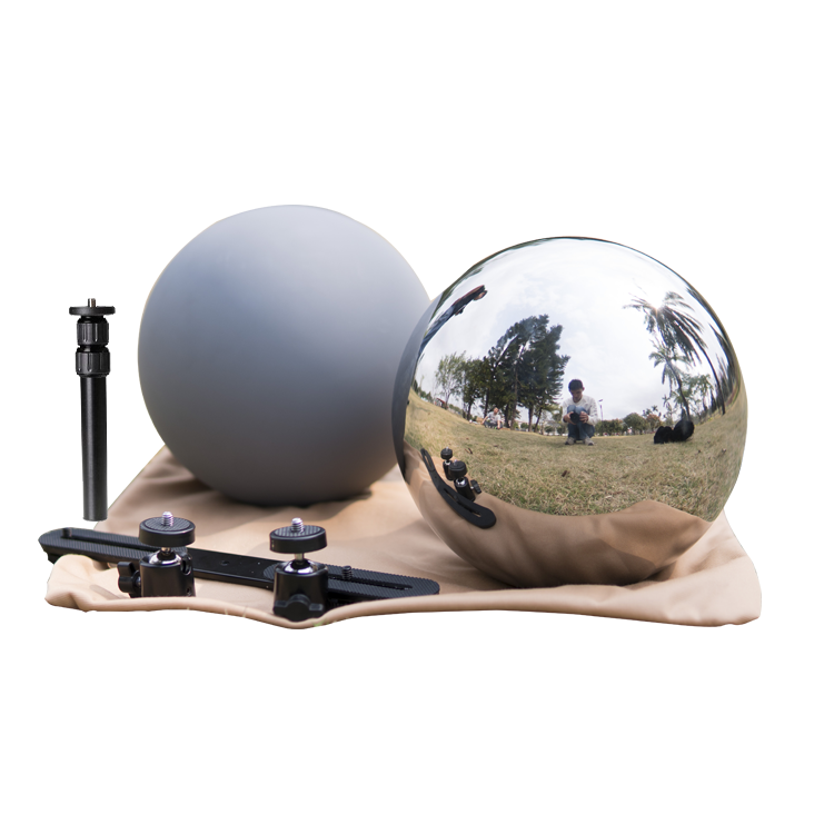 Fast delivery 25CM VFX  hdri grey ball kit